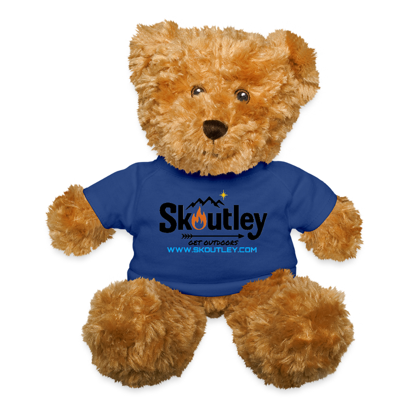Load image into Gallery viewer, Plush Teddy Bear - royal blue
