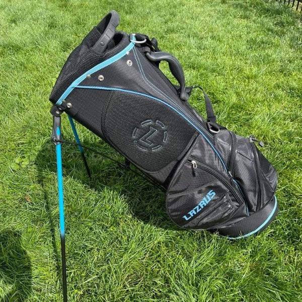 Load image into Gallery viewer, Lazrus Golf Premium Black Golf Bags
