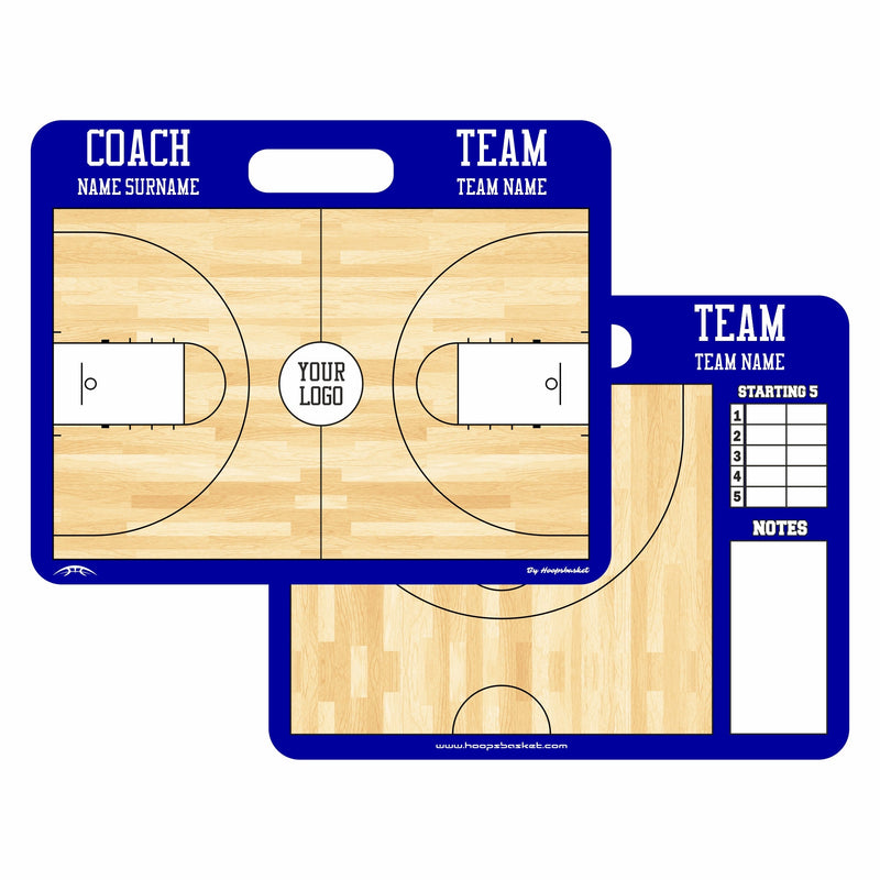 Load image into Gallery viewer, Custom Men's NCAA Basketball Coaching Board 15.7 x 12.6 in (Magnetic)
