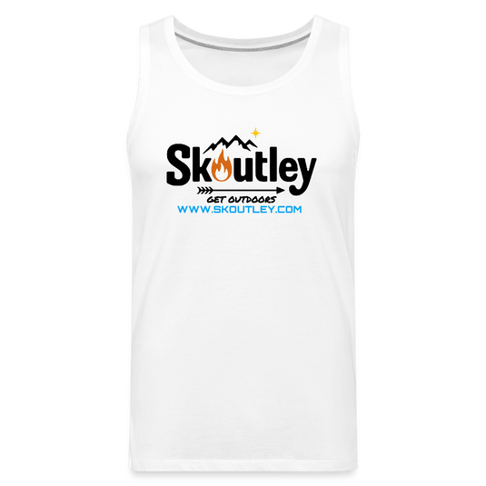 Men’s Premium Tank - white