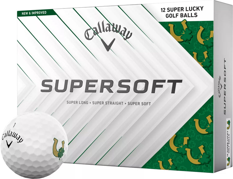Load image into Gallery viewer, Callaway 2025 Supersoft Lucky Golf Balls
