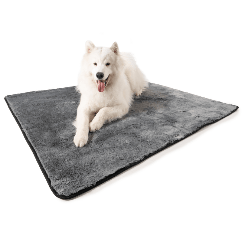 Load image into Gallery viewer, PupProtector™ Summer Short Fur Waterproof Throw Blanket - Charcoal Grey
