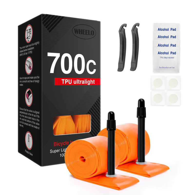 Load image into Gallery viewer, TPU Road Bike Tube - 700×35C-47C
