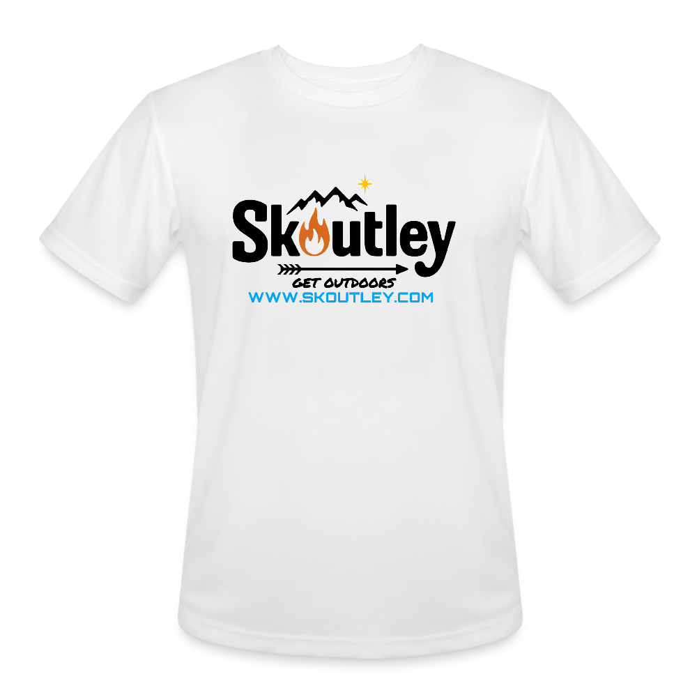 Men’s Moisture Wicking Performance T-Shirt - white