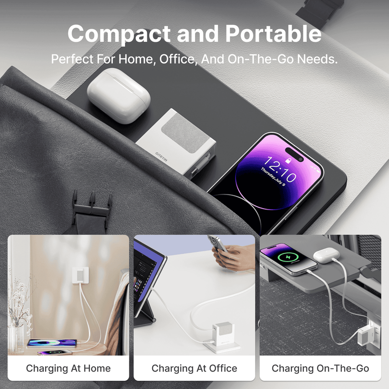 Load image into Gallery viewer, Gitryin Retractable 40W Charger for 3C Devices

