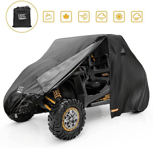 UTV 420D Waterproof Covers 2 Seater for Can-Am, Polaris, Kawasaki
