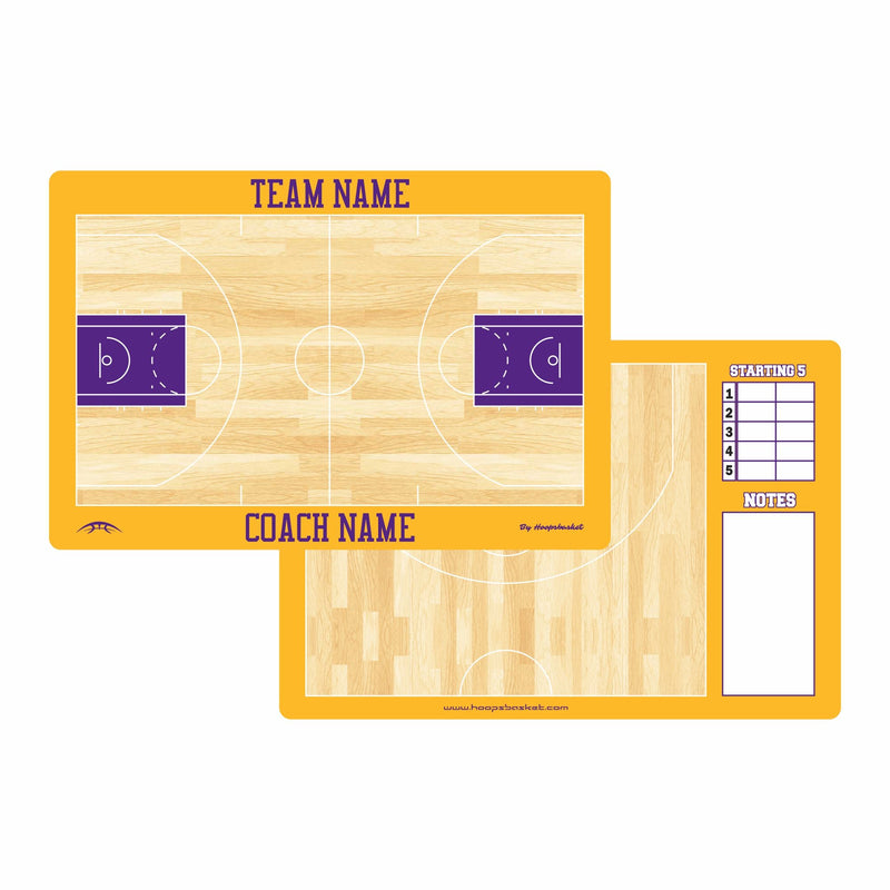 Load image into Gallery viewer, Custom NBA Basketball Coaching Board 15.7 x 10.6 in (Classic)
