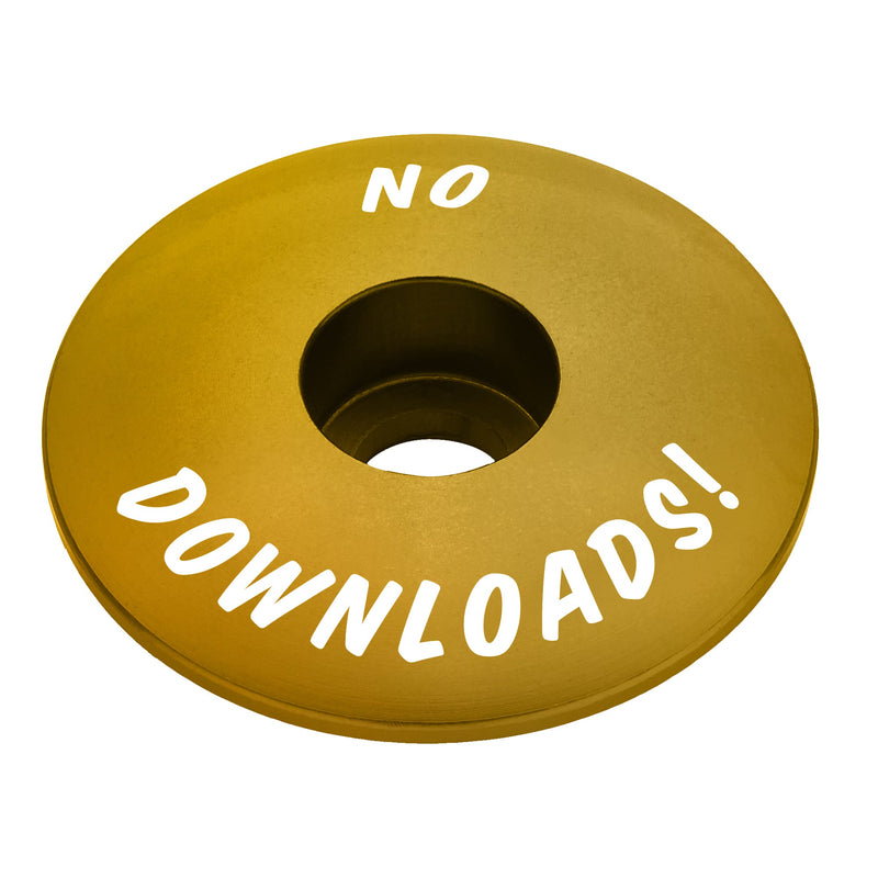 Load image into Gallery viewer, No Downloads Bicycle Headset Cap
