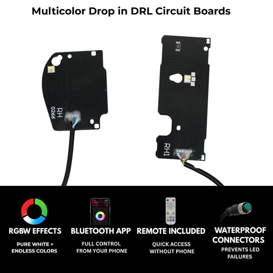 Chevrolet Camaro RS/SS RGBWA DRL Boards (2019-2024)