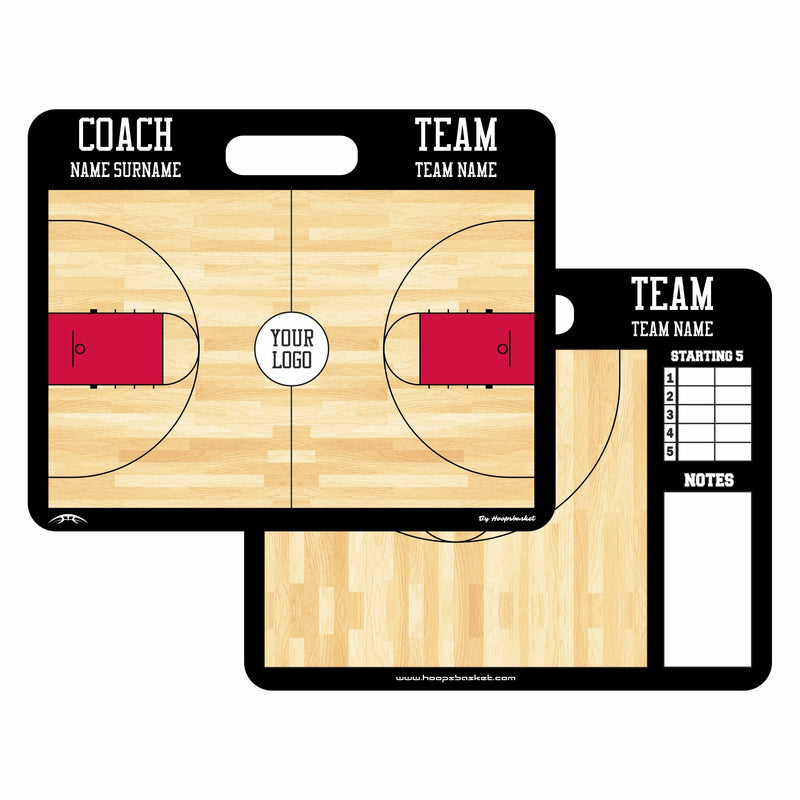 Load image into Gallery viewer, Custom High School Basketball Coaching Board 15.7 x 12.6 in (Magnetic)
