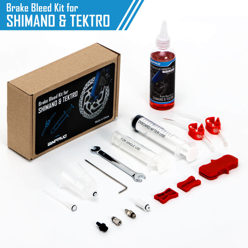 Load image into Gallery viewer, Bike Hydraulic Brake Bleeding Kit For Shimano, Tektro
