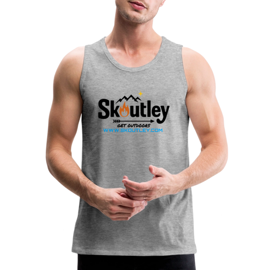 Men’s Premium Tank - heather gray