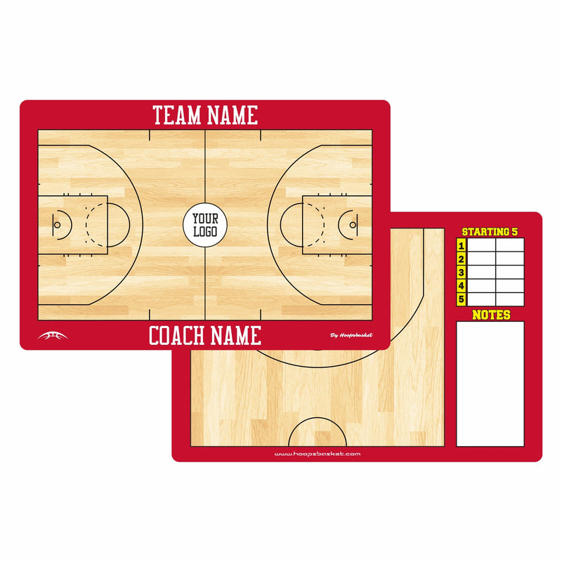 Load image into Gallery viewer, Custom WNBA Basketball Coaching Board 15.7 x 10.6 in (Classic)
