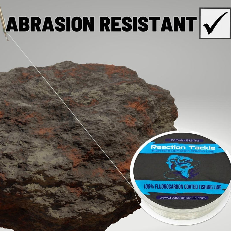 Load image into Gallery viewer, Reaction Tackle Fluorocarbon Coated Fishing Line
