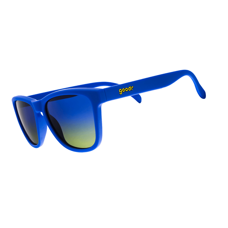 Load image into Gallery viewer, &quot;Blue Lobster&#39;s SCUBA Revenge” OG Polarized Sunglasses
