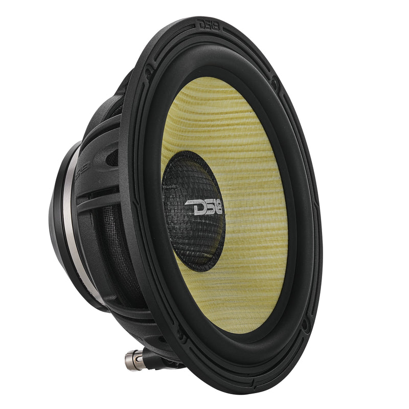 Load image into Gallery viewer, DXQ 6.5&quot; 3-Way Component Speaker Set with Neodymium Magnet and Yellow Straw + Composite Foam Cone | | 180W RMS 4-Ohm
