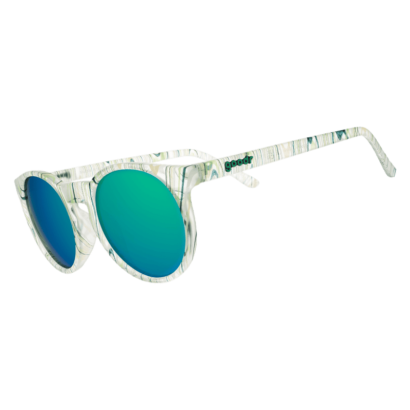 Load image into Gallery viewer, &quot;Marble Arts Master” Circle G Polarized Sunglasses

