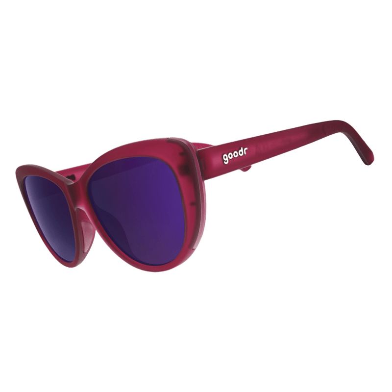 Load image into Gallery viewer, "Midnight Merlot Glow" Glam G Polarized Sunglasses
