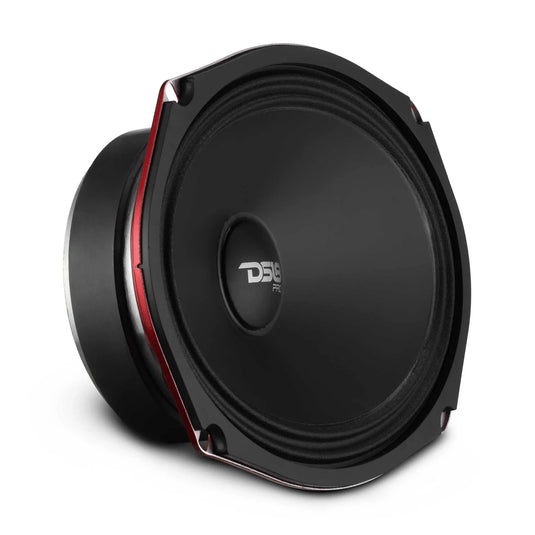 6x9” Motorcycle Audio Bundle – Shallow Water-Resistant Midrange Loudspeakers + Sealed ABS Baffles (Pair) | High Output, Easy Install