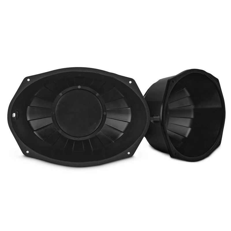 Load image into Gallery viewer, Universal 6x9” Sealed Enclosures with Gasket – Fits Harley-Davidson Fairings, Saddlebags, Doors &amp; Custom Panels
