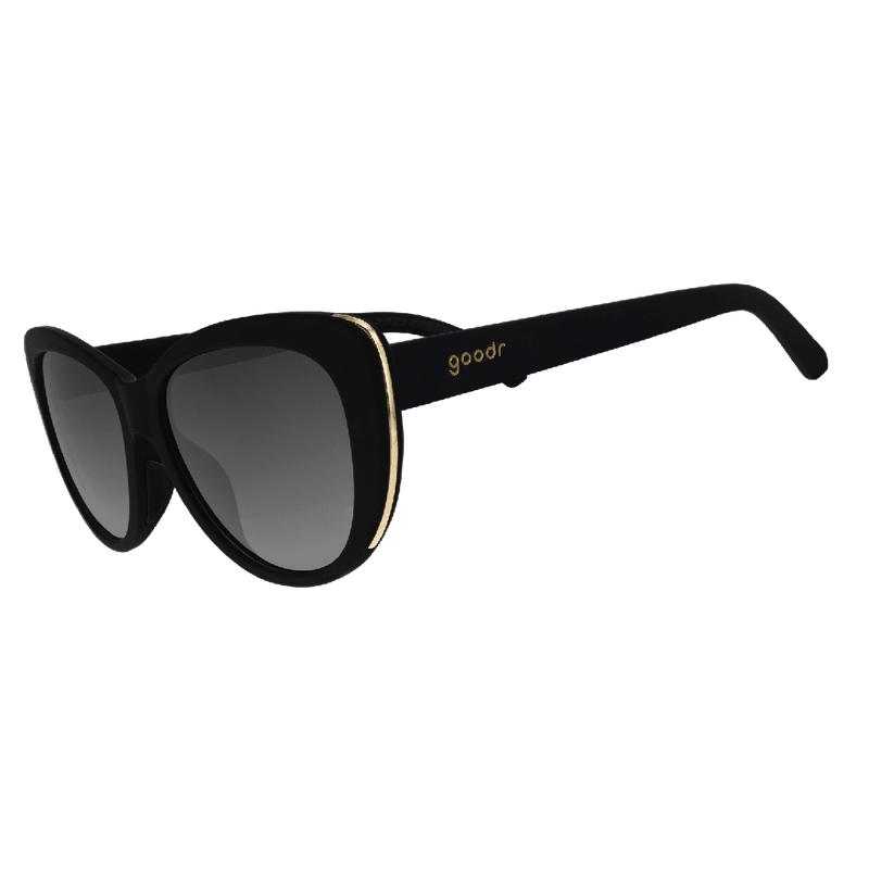 Load image into Gallery viewer, &quot;It&#39;s Noir, Darling&quot; Glam G Polarized Sunglasses
