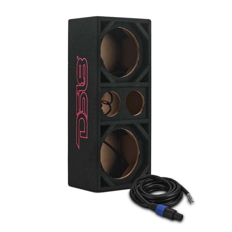 Load image into Gallery viewer, Dual 8” + Dual 4” Tweeter Ported Voceteo Empty Enclosure | Speakon-Ready
