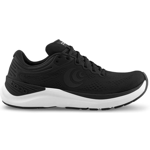 Women's Topo Athletic Ultrafly 4, Black/White, 6 D Wide - Skoutley Outdoors LLC