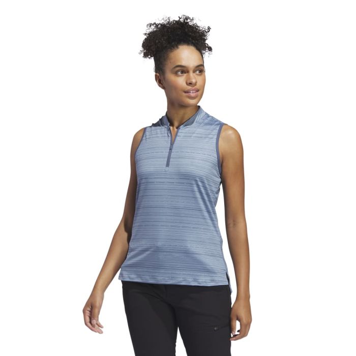 Load image into Gallery viewer, Adidas Women&#39;s Ultimate365 Stripe Sleeveless Polo 24
