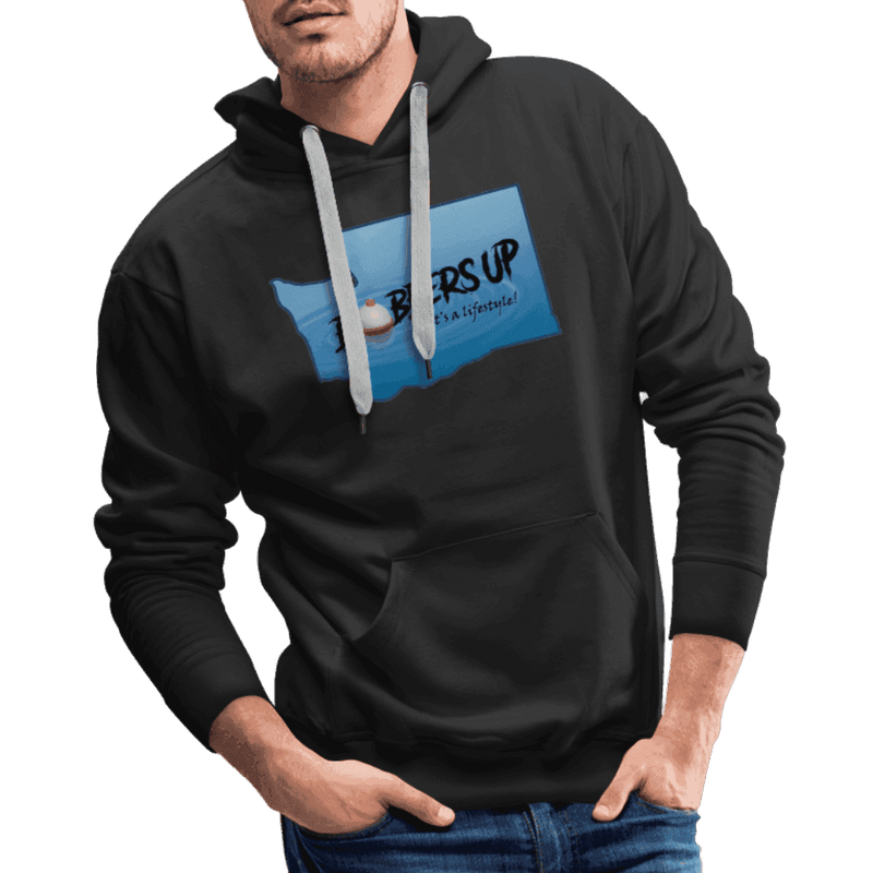 Load image into Gallery viewer, Men’s Premium Hoodie - Bobbers Up - Skoutley Outdoors LLC
