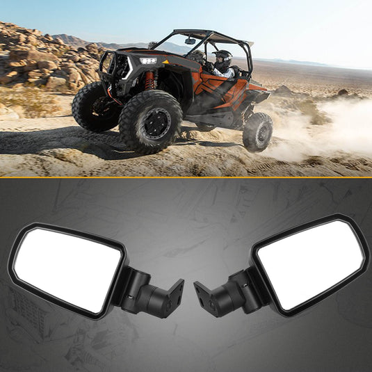Folding Side Mirrors for Polaris RZR XP 900 1000 Turbo 2014-2023