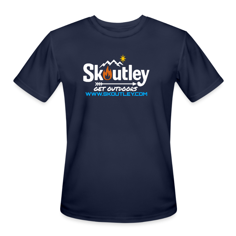 Load image into Gallery viewer, Men’s Moisture Wicking Performance T-Shirt - navy

