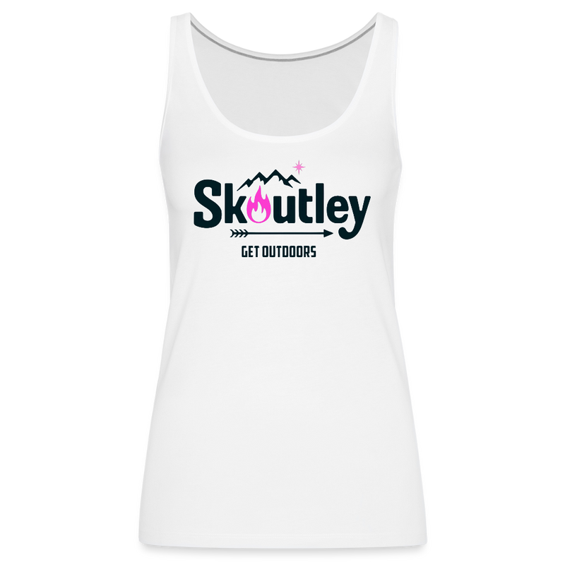 Load image into Gallery viewer, Women’s Premium Tank Top - white
