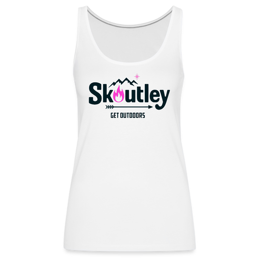 Women’s Premium Tank Top - white