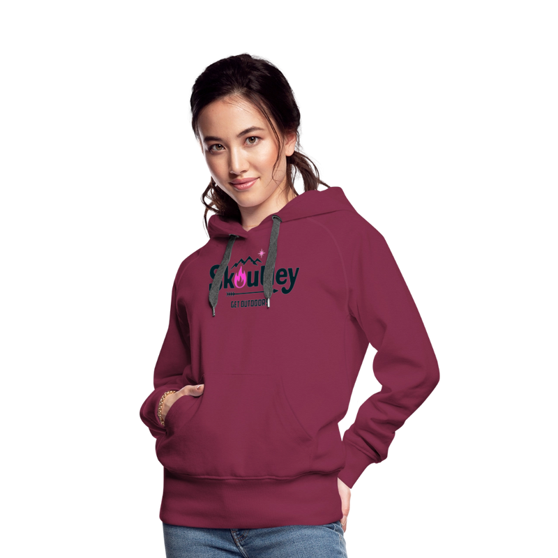 Load image into Gallery viewer, Women’s Premium Hoodie - burgundy
