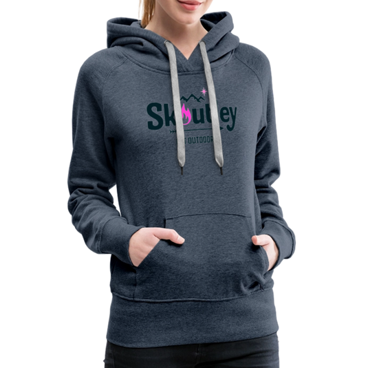 Women’s Premium Hoodie - heather denim