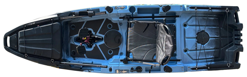 Load image into Gallery viewer, Recon 10ft Fin Drive Modular Fishing Kayak
