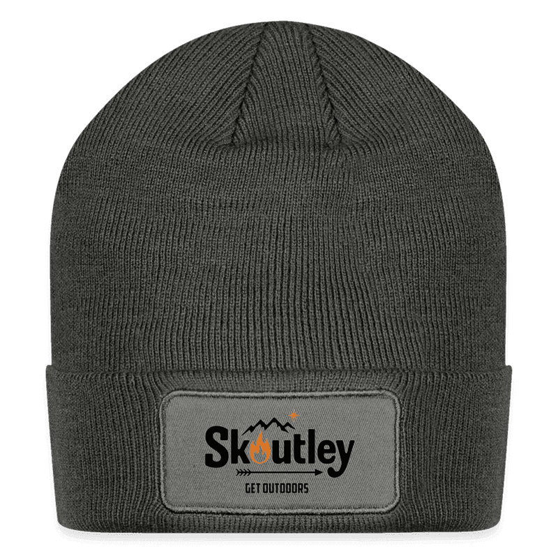 Load image into Gallery viewer, Patch Beanie - Skoutley Outdoors LLC
