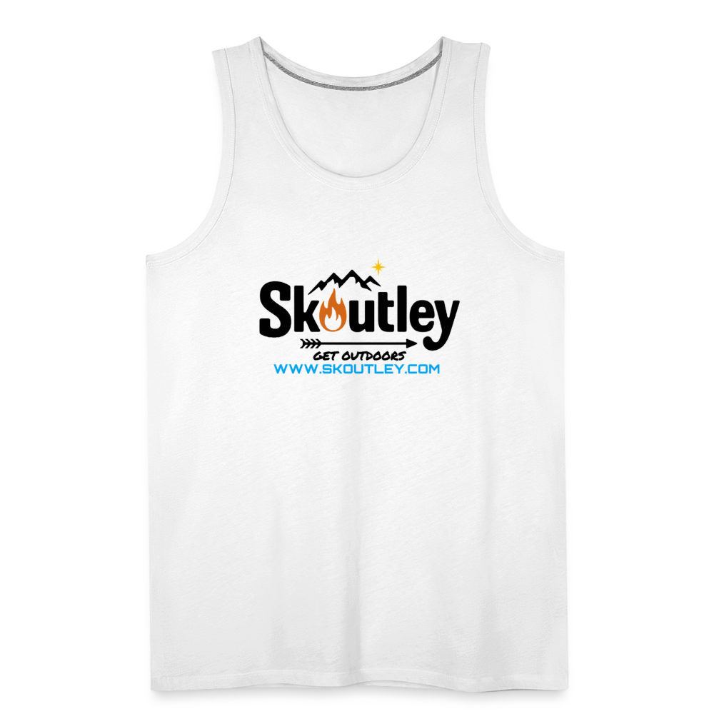 Men’s Premium Tank - white