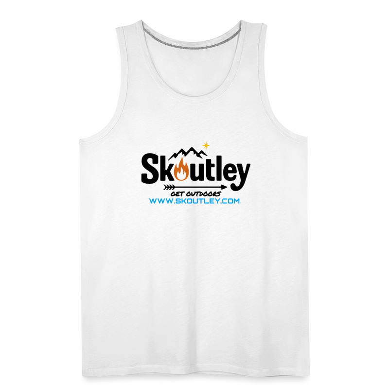 Load image into Gallery viewer, Men’s Premium Tank - white
