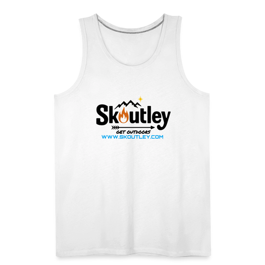 Men’s Premium Tank - white