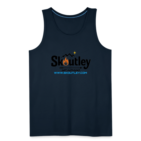 Men’s Premium Tank - deep navy