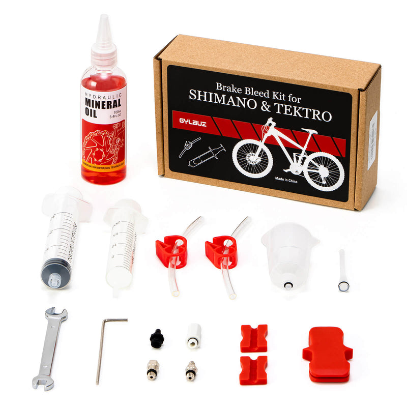 Load image into Gallery viewer, Hydraulic Brake Mineral Oil Bleed Kit For Shimano, Tektro, TRP
