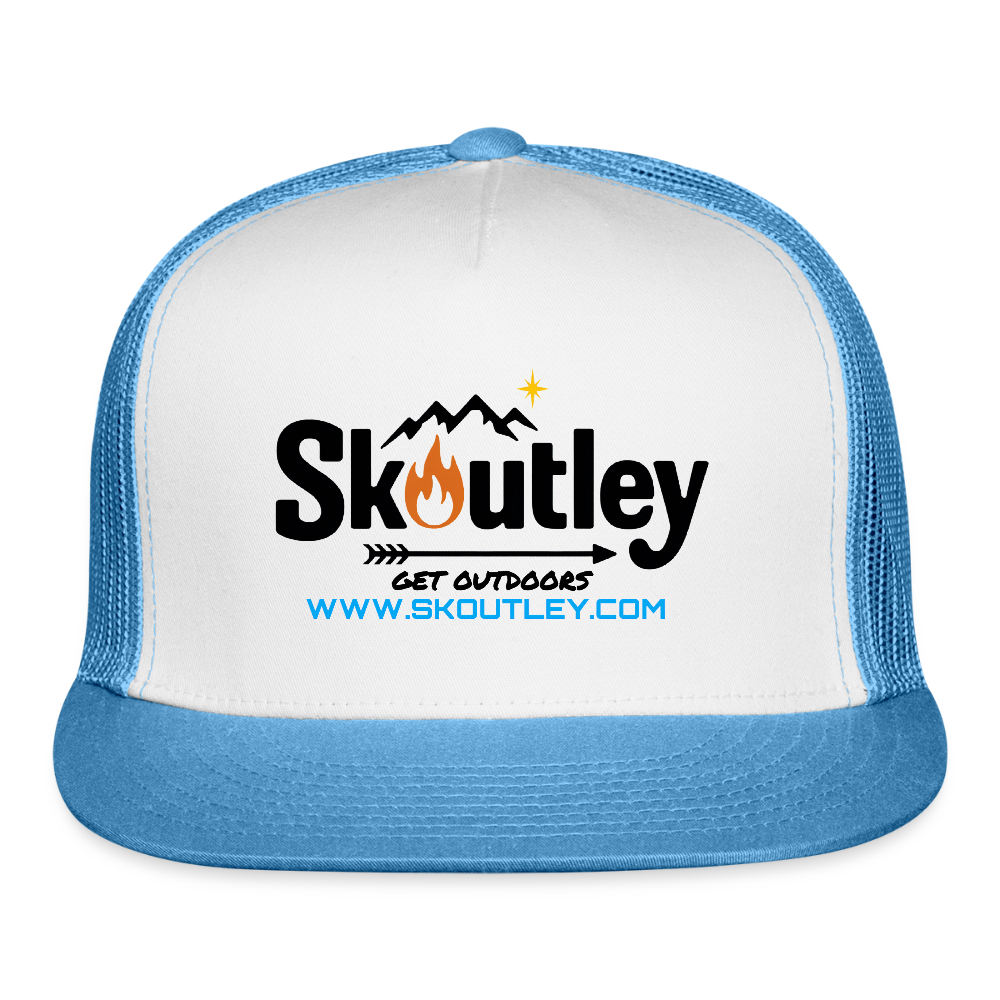 Trucker Hat - white/blue