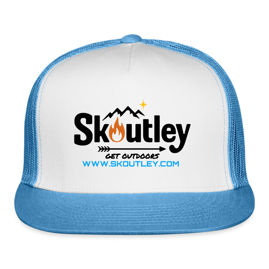 Trucker Hat - white/blue