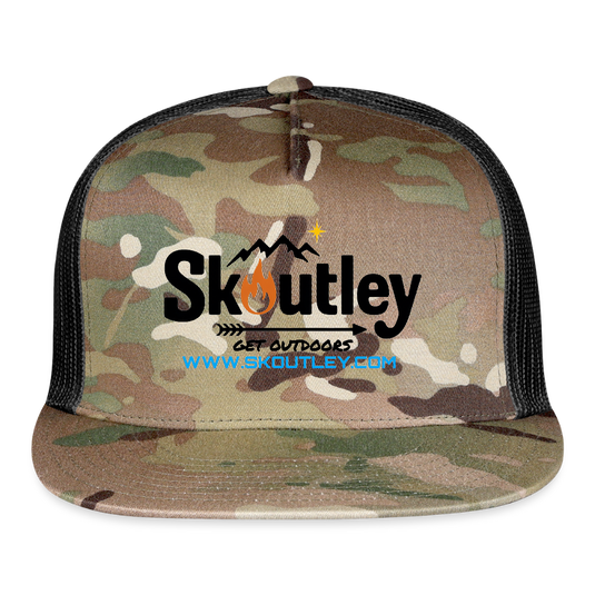 Trucker Hat - MultiCam\black