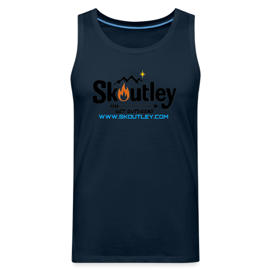 Men’s Premium Tank - deep navy