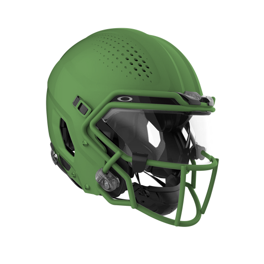 Vicis Zero2 Elite Youth Football Helmet with Titanium Facemask & Oakley Eye Shield- Matte Colors