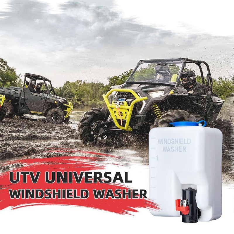Load image into Gallery viewer, 1.5L Universal Car Windshield Washer Pump Reservoir Bottle Kit
