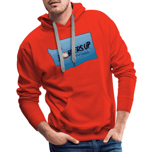 Men’s Premium Hoodie - Bobbers Up - Skoutley Outdoors LLC