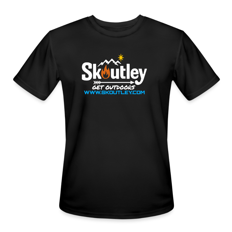 Load image into Gallery viewer, Men’s Moisture Wicking Performance T-Shirt - black
